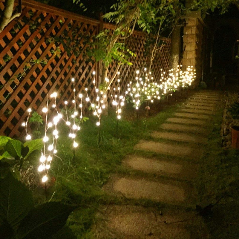 Vanthylit 3PK 30" Brown Lighted Twig Branches Pathway Light 60 LED Warm White Bulbs for Outdoor and Indoor - Image 4